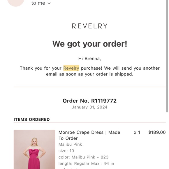 Monroe Crepe Dress - Picture 7 of 7